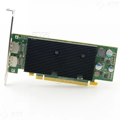 Matrox M9128-E1024LAF Dual Display port Graphics Card, 1 GB Memory Full Height - Image 1 of 4