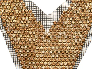 Style 8710 EIMASS® Netzapplikation für Kleidungsstücke, Kostüme, Brautkleider - Bild 1 von 4