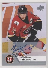 2020-21 Upper Deck AHL Auto Matthew Phillips #6 Auto