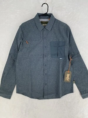 Howler Brothers Shirt Mens Small Matagorda Longsleeve Lotsa Dots Blue NEW 2025 - Image 1 of 4