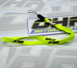 Jitsie Elastic Flexi Replacement Kill Switch Button Lanyard Strap Trials YELLOW - Picture 1 of 1
