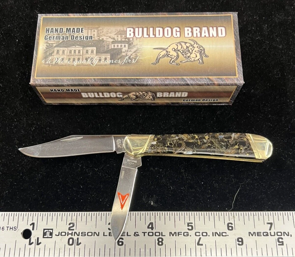 Navaja de bolsillo marca Bulldog Gold Rush BDG-027MP/BG Foto 1 de 4