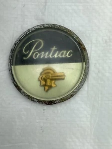 1949-50 Pontiac Desoto Steering Wheel Horn Cap Column Cover Button Interior Trim - Picture 1 of 10
