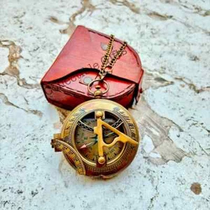 Brújula personalizada con acabado antiguo con grabado personalizado, regalo - Imagen 1 de 5