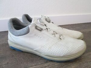 ECCO BOA HydroMax Golf Shoes US Men’s Size 13 UK 47 Extra Wide Tan Gray