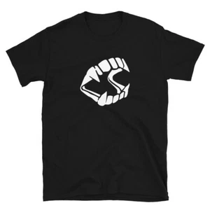 Novedad Blanca Colmillos Vampiro Juguete Dientes Drácula Camiseta Mangas Cortas - Imagen 1 de 12