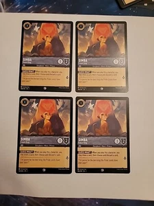 X4 Disney Lorcana 188 Simba Future King - üblich - Bild 1 von 1