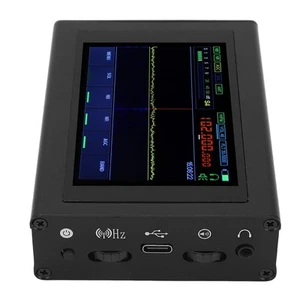 Odbiornik radiowy DSP SDR 50 GHz ~ 250MHz 4GHZ ~ 2GHZ Krótkofalowy 3,5 cala Touching IPS Scree - Zdjęcie 1 z 22