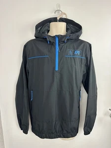 EFC Everton 1/4 Cremallera Cortavientos Negro - Hombre Talla Grande Pullover Chaqueta Abrigo - Imagen 1 de 11