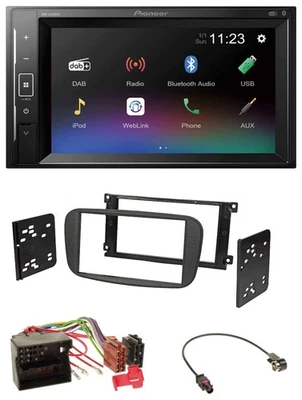 Pioneer DAB MP3 2DIN Bluetooth USB Autoradio für Ford S-Max ab 2007 Mondeo schwa - Bild 1 von 4