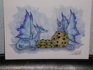 Amy Brown - Cookie Time - Mini Print SIGNED - Picture 1 of 1