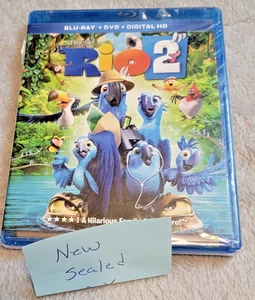 Rio 2 (Blu-ray/DVD/Digital HD) – NEW SEALED 2014 Combo Pack, Fox - Picture 1 of 3