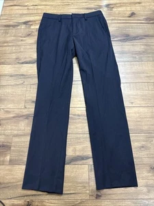 Pantalones de vestir elásticos de lana Bonobos para hombre 30 x 32 azules calce ajustado alta calidad usados en excelente estado - Imagen 1 de 8
