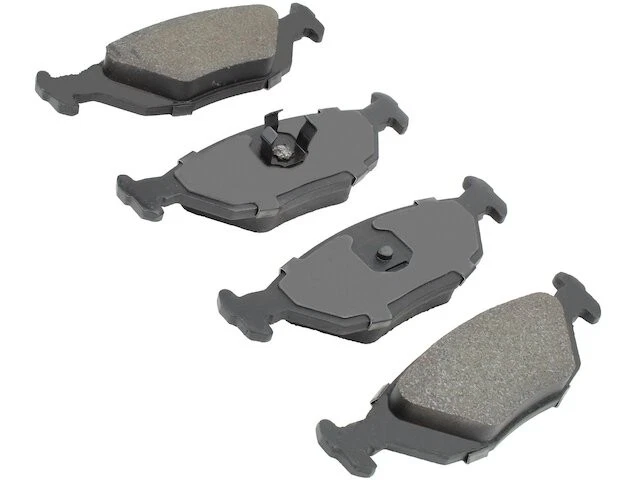 Rear Brake Pad Set For 86-98 Saab 900 9000 QW57V4 QB Semi-Metallic Brake Pads - Imagem 1 de 1