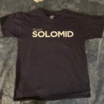 Camiseta auténtica rara TSM / Team Solomid, diseño original solomid.net. Azul M  Foto 1 de 4