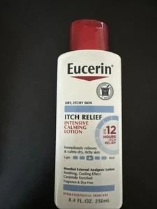 Itch Relief Intensive Calming Lotion  8.4 Oz By Eucerin - Picture 1 of 3