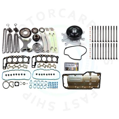 头垫圈套装水泵适用于 1999 - 2001 年吉普大切诺基 4.7L — 第 1/4 张图片