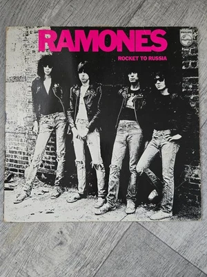 Ramones – Rocket To Russia OP 1977 Sire Sammlung LP  PUNK Stoner Rock Metal - Bild 1 von 3