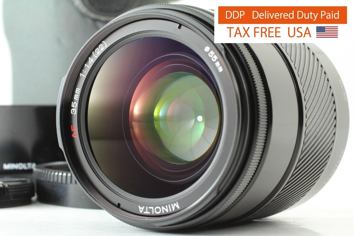 35mm Focal f/1.4 Camera Lenses for Minolta for sale | eBay