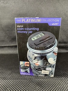 Platinum Collection Digital Coin Counting Money Jar  IN7374 - Picture 1 of 10