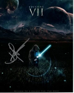 J.J. ABRAMS Signed 8x10 STAR WARS EPIDOSE VII Photo w/ Hologram COA - Picture 1 of 2