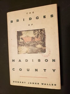 The Bridges of Madison County Robert James Waller (1992, Hardcover) 1st Print DJ - Picture 1 of 4