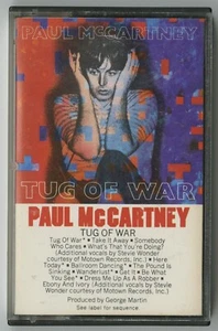 PAUL McCARTNEY - Tug Of War (1982 Canadian cassette tape - TCTX-37462) - Picture 1 of 2