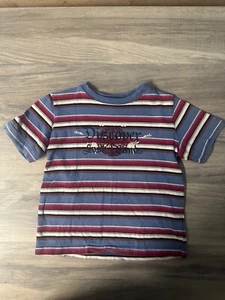 Faded Glory Boys Short Sleeve Crew Neck T Shirt red/white/blue Size 5t - Picture 1 of 4