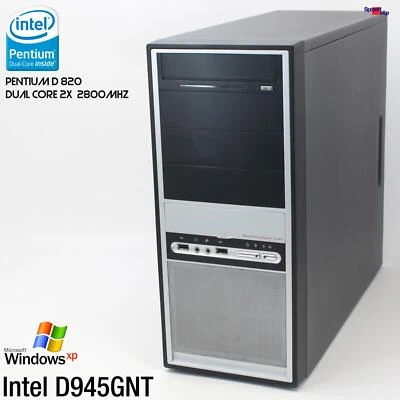 Computer Desktop Intel Board D945GNT Computer PC Parallel Windows XP Pentium 4 - Image 1 of 4
