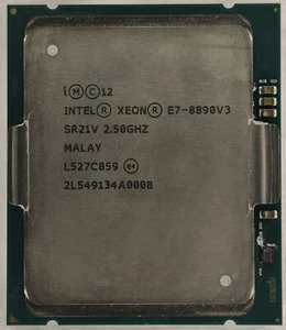 Intel Xeon E7-8890 v3 SR21V 2.50 - 3.30 GHz, 45 MB, 18 Core, LGA2011-1, 165W CPU - Picture 1 of 1