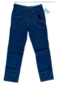 NWT Kingsley Kids Johnny Pant Twill Pants Blue Size 18/20 XL Skater Cute Logo - Picture 1 of 5