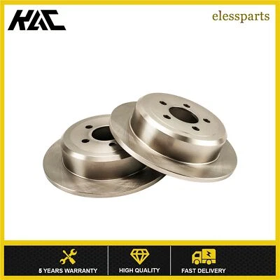 Rear Disc Brake Rotors For Jeep Liberty 2008-2012 Dodge Nitro 2007-2011 LH+RH - Image 1 of 4