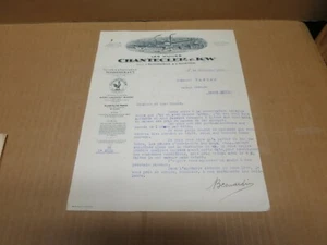 Facture huiles Chantecler automobile aviation ARRAS (62) 1929 - Bild 1 von 1