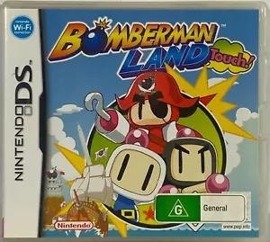 BOMBERMAN LAND TOUCH DS / DSI / 3DS PAL COMPLETE "VGC" AUZ SELLER - Picture 1 of 2