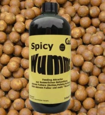 Cockbaits SPICY WUMMS - das würzige Großfischelexier - 500ml Flasche Liquid TOP! - Bild 1 von 2