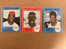Lou Brock 1968 Atlantic Oil Play Ball Contest Card Low Grade Card