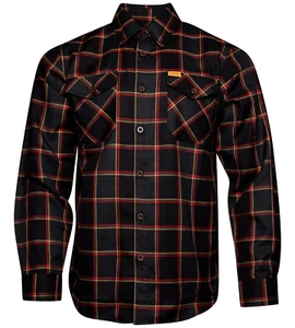 Camisa Militar DIXXON Franela "First to Fight" Para Hombre GRANDE Botón a Cuadros - Imagen 1 de 13