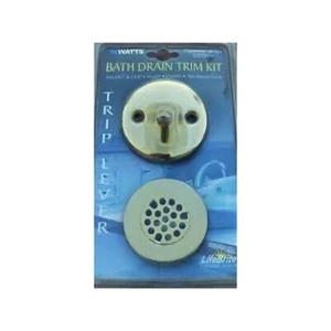 Watts Bath Drain Trim Kit, Polished Brass C932PVD Fits 1-1/2" & 1-3/8" - Picture 1 of 1