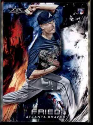 2018 Topps Fire Max Fried RC Atlanta Braves #28 - Image 1 of 2