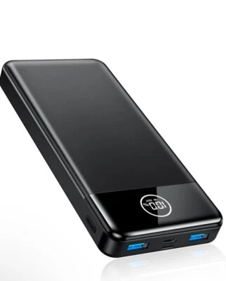 Power Bank 33800mAh Charging Portable External Battery Backup For Cell Phone - Image 1 of 4