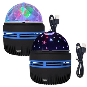 RGB Disco Party Light LED Stage Ball Lights KTV Strobe DJ Sound Activated Lamp - Picture 1 of 14