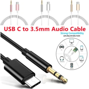 Für iPhone 16 15 Pro Max Plus Typ C auf 3,5mm AUX Audio Auto Adapter Kabel Schnur - Bild 1 von 20