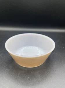 Vintage Federal Glass SOLID BROWN 5" Milk Glass Cereal Bowl *GOOD COLOR* - Picture 1 of 5