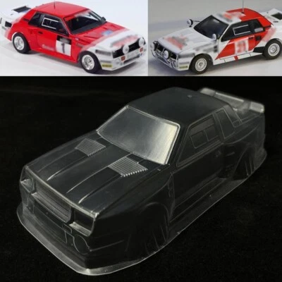 1:28 RC Clear Lexan Body Shell for Toyota Celica TA64 "Team Toyota Europe" PC - Image 1 of 4