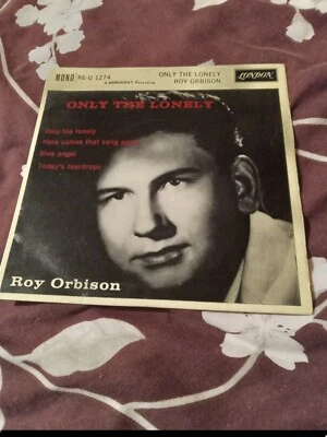 ROY ORBISON ONLY THE LONELY  IN ORIGINAL PICTURE SLEEVE  RARE EP - Image 1 of 4