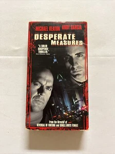 1998 DESPERATE MEASURES VHS Tape, COMPLETE/TESTED SEE PHOTOS (VHS19) - Picture 1 of 4