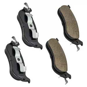 Fits 1996-2002 Ford Crown Victoria Mercury Grand Marquis Rear Ceramic Brake Pads - Picture 1 of 16