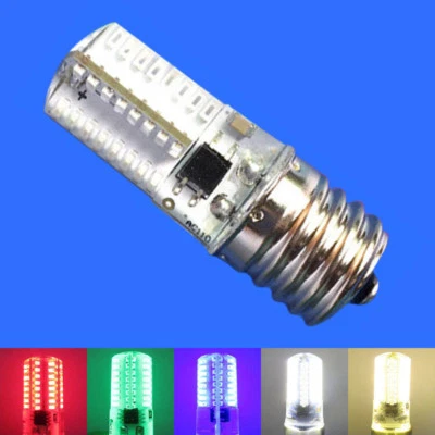 1x/10x E17 LED Bulb 110~120V 64-3014SMD Red/Green/Blue/White/Warm Light - Image 1 of 2