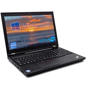 Lenovo L560 15,6 " Windows 10 Pro 16gb 960gb PC Portable Notebook Reconditioned