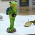 Meditating Frog Garden Statue for Fairy Garden Decoration